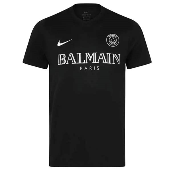 Tailandia Camiseta PSG x Balmain 2023/24 Negro